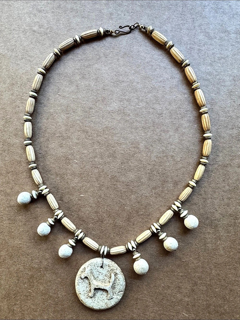 Vintage Tribal Statement Necklace